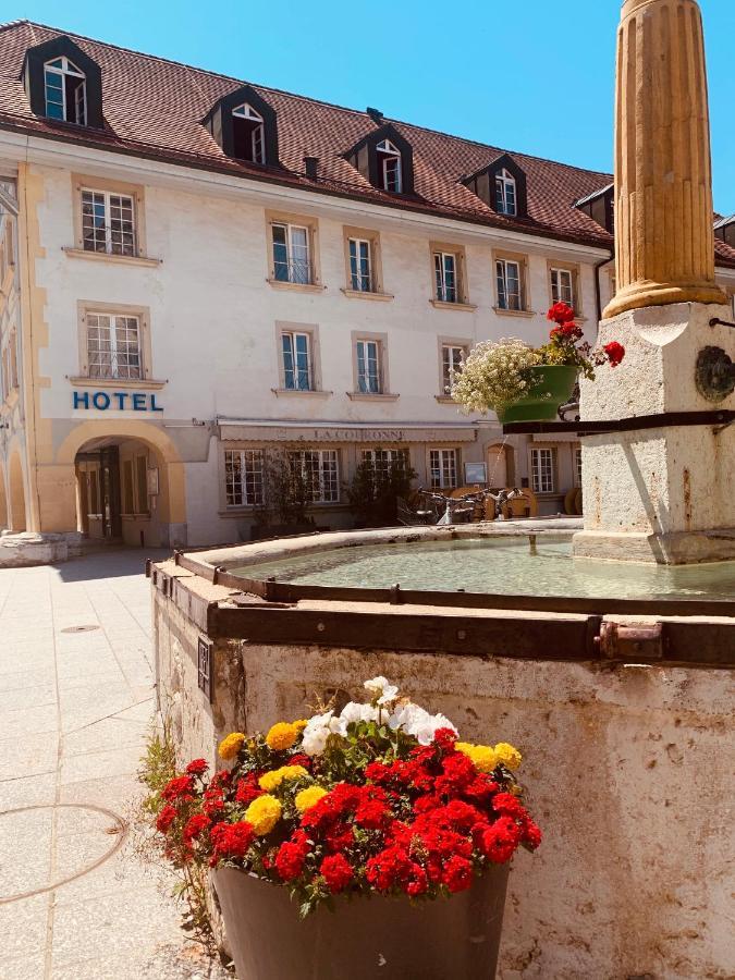 Swiss Hotel La Couronne Avenches Zewnętrze zdjęcie
