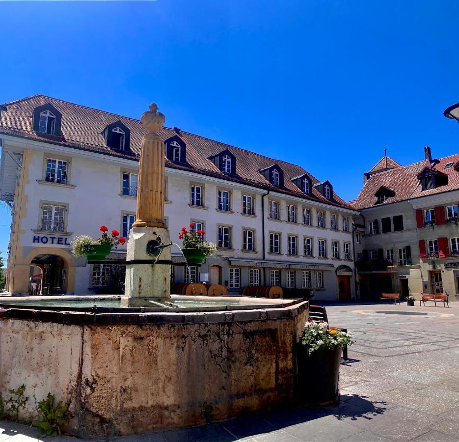 Swiss Hotel La Couronne Avenches Zewnętrze zdjęcie